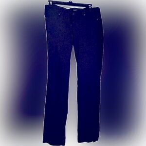 WHBM Navy Ponte Pants